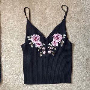 Flower tank top